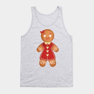 Cute Cookie Woman Tank Top